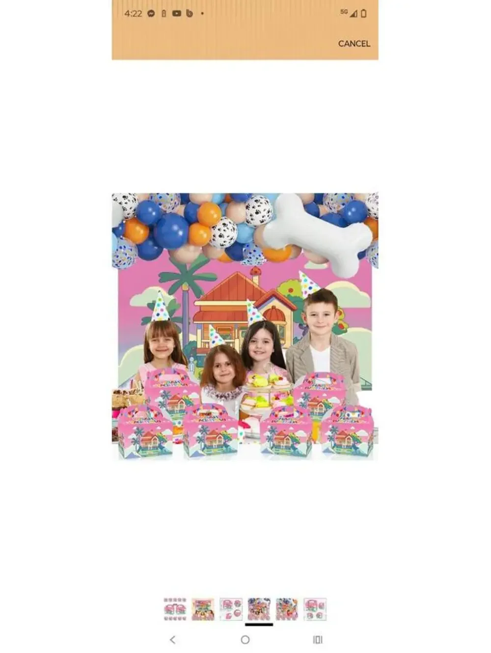 Bluey party treat boxes [COPY]